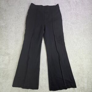 Spanx Perfect Pant Hi-Rise Flare Women's Black Petite Medium 20252Q